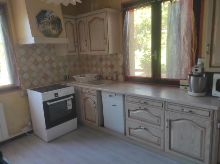 Maison Au Pied De La Montagne Aspet Bagian luar foto